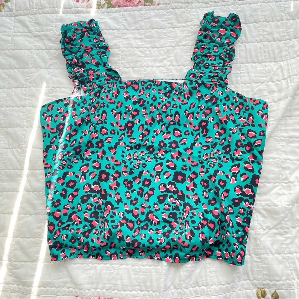 leopard print tank top